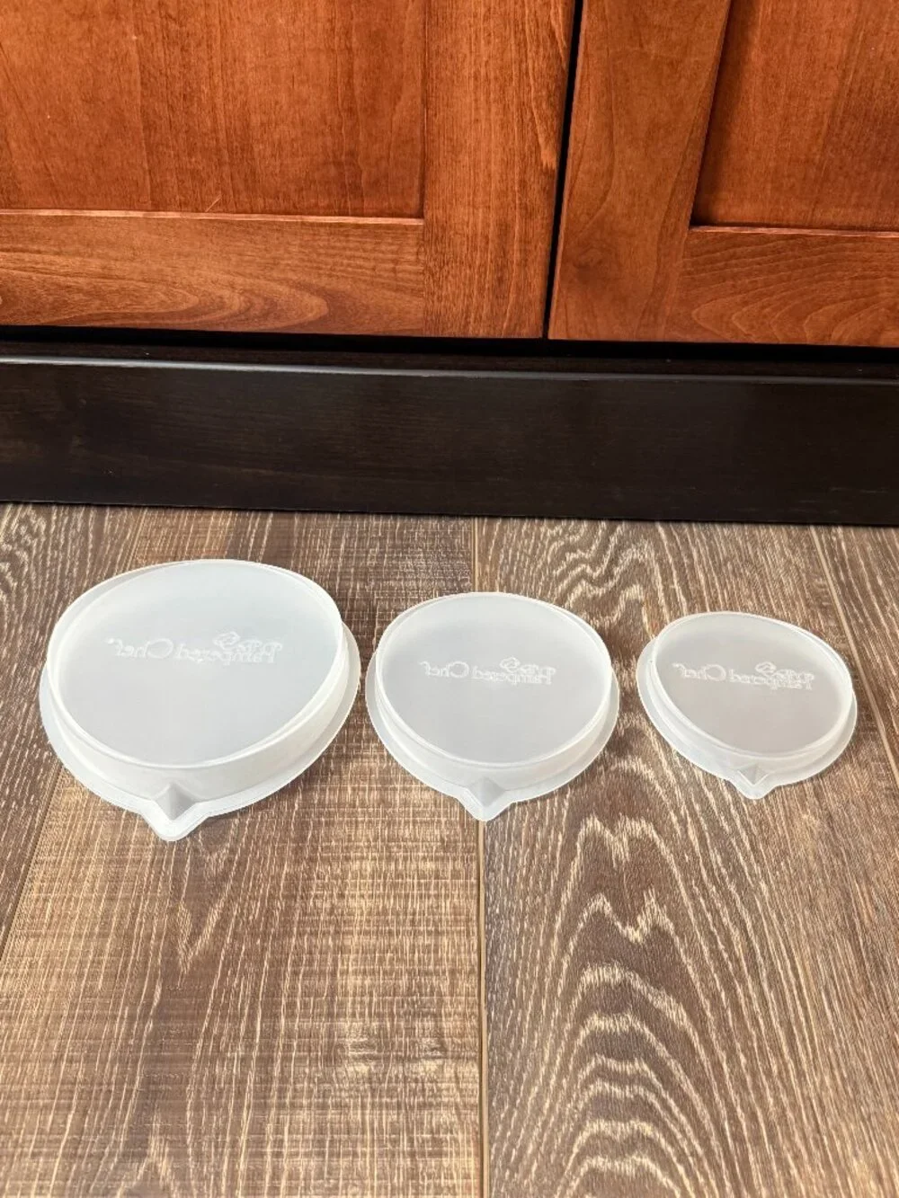 Pampered Chef Silicone Bowl Prep Set – Set of 3